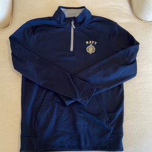 Mens Navy zip up. Champion. Mens S